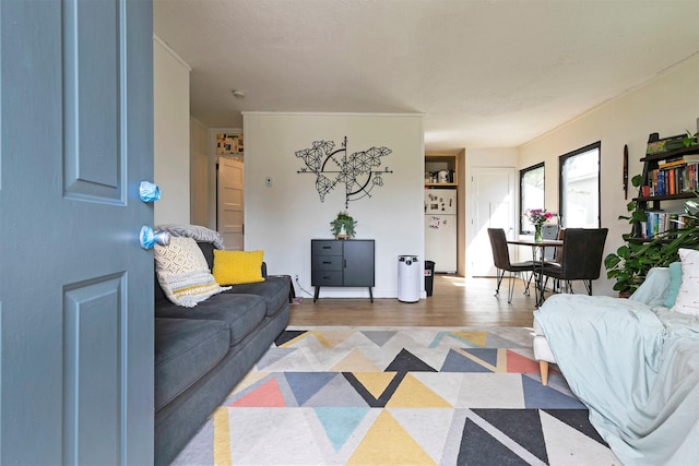 2112 W Central Ave, Missoula, MT 59801 - living room with wood finished floors