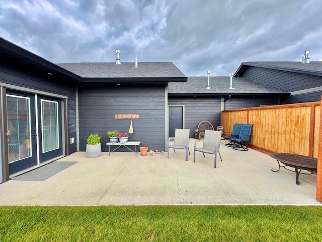 3975 Jaycee Ct Unit B, East Helena, MT 59635 - view of patio with fence