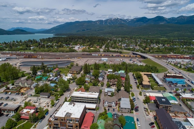 aerial view of mountains