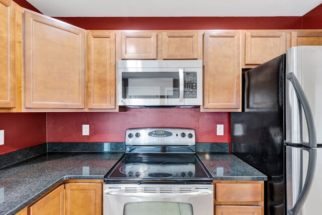 kitchen featuring appliances with stainless steel finishes