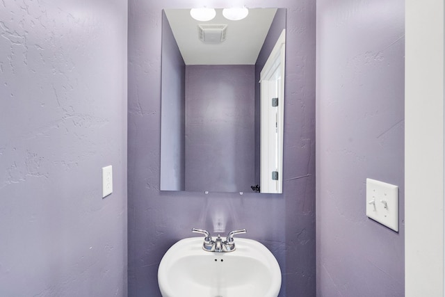 bathroom with a sink