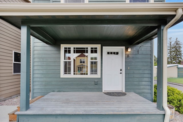 view of property entrance