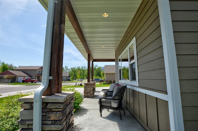 11818 Stella Blue Dr, Lolo, MT 59847 - view of patio with covered porch