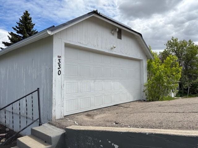 330 2nd St S, Shelby, MT 59474 - view of detached garage