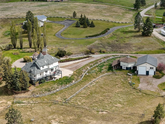 527 Grande Vista Dr, Kalispell, MT 59901 - overview of rural landscape