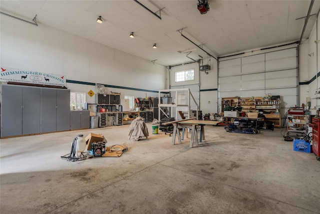 527 Grande Vista Dr, Kalispell, MT 59901 - garage with a workshop area