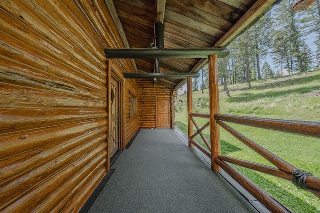 6470 US Highway 93 S, Eureka, MT 59917 - view of patio / terrace