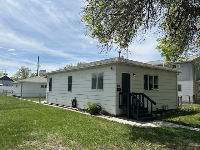 view of rear view of property