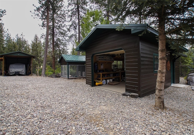 6961 Mt Highway 200, Plains, MT 59859 - view of garage