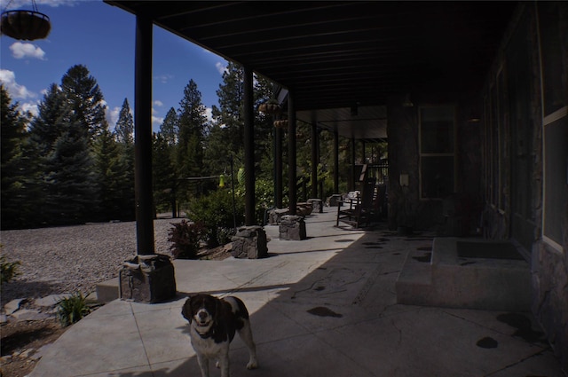 6961 Mt Highway 200, Plains, MT 59859 - view of patio