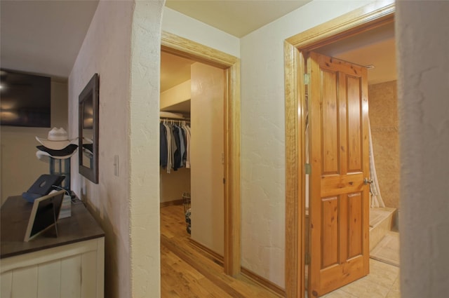 6961 Mt Highway 200, Plains, MT 59859 - hall with light wood-type flooring