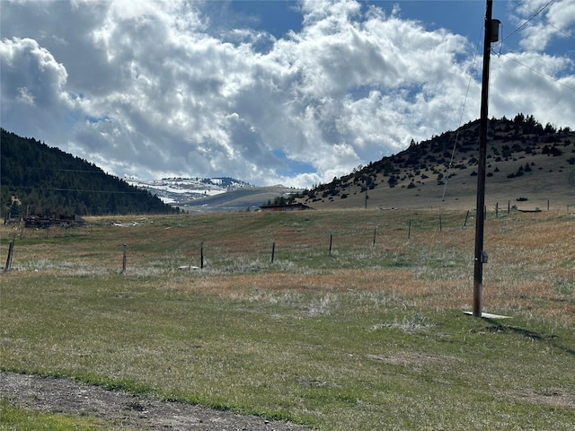 14 Sidehill Trl, Ennis, MT 59729 - view of mountain backdrop with rural landscape