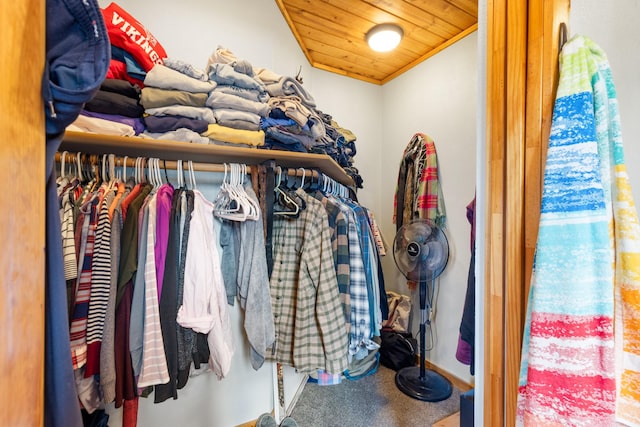 412 Mill St, Sheridan, MT 59749 - walk in closet with carpet flooring