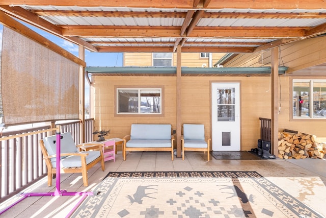412 Mill St, Sheridan, MT 59749 - wooden deck featuring a patio