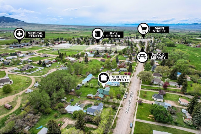 412 Mill St, Sheridan, MT 59749 - bird's eye view of a mountainous background