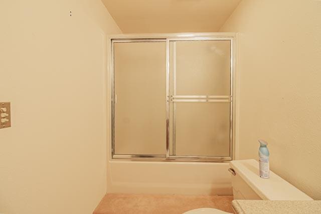 6 Cedar Lake Dr, Butte, MT 59701 - bathroom with bath / shower combo with glass door and toilet