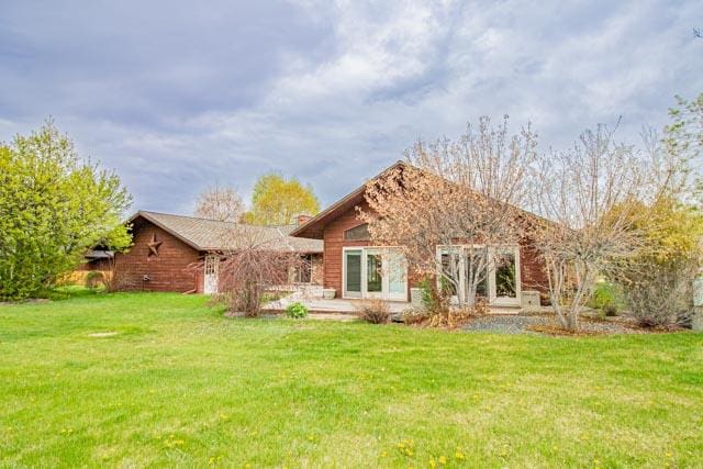 6 Cedar Lake Dr, Butte, MT 59701 - rear view of property featuring a lawn