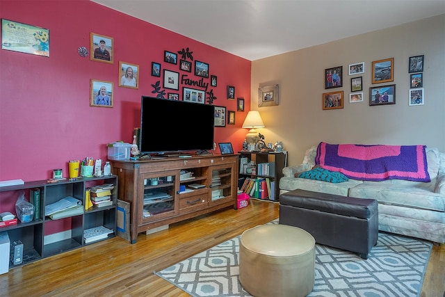 1030 1st Ave W, Kalispell, MT 59901 - living room with wood finished floors