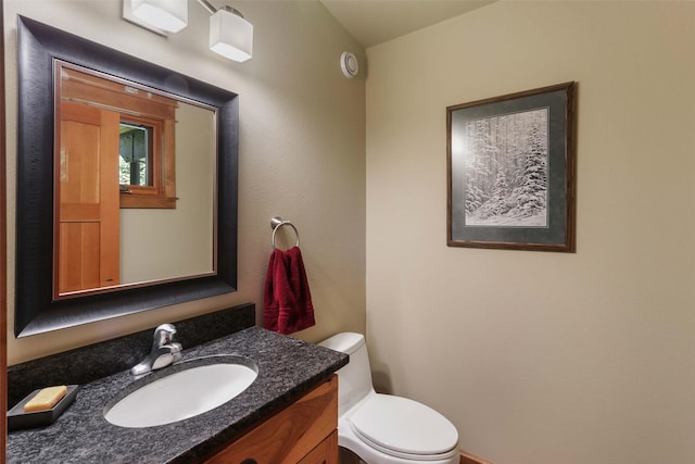 318 Mt Highway 56, Noxon, MT 59853 - half bathroom featuring vanity and toilet