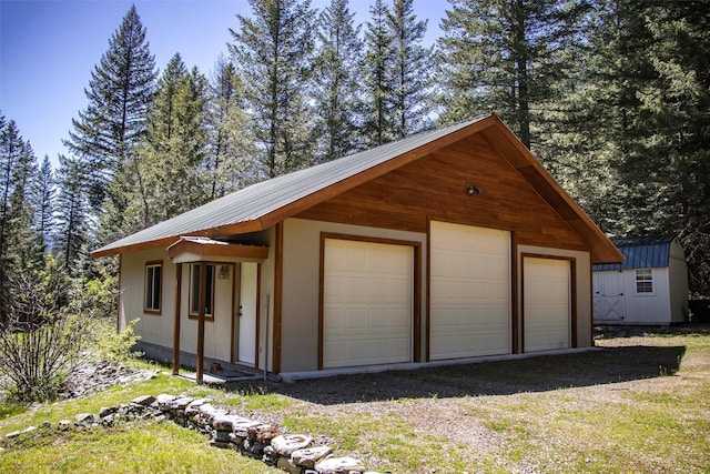318 Mt Highway 56, Noxon, MT 59853 - view of detached garage