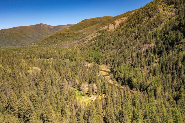 318 Mt Highway 56, Noxon, MT 59853 - view of mountain backdrop with a heavily wooded area