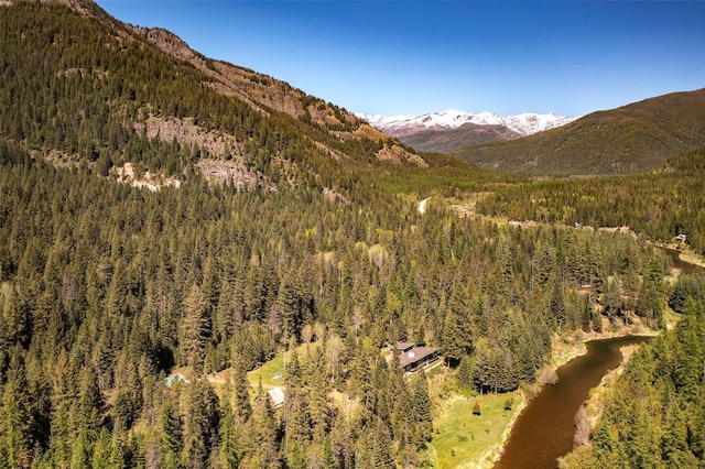 318 Mt Highway 56, Noxon, MT 59853 - mountain view featuring a heavily wooded area