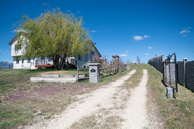 4714 Linhart Ln, Stevensville, MT 59870 - view of dirt / gravel driveway