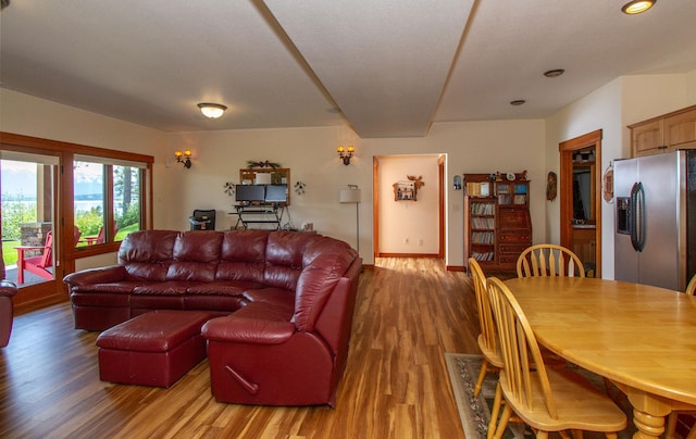 34520 Rocky Point Rd, Polson, MT 59860 - living area with light wood-style floors and recessed lighting