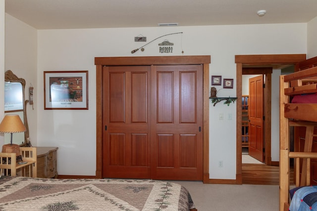 34520 Rocky Point Rd, Polson, MT 59860 - bedroom with light carpet and baseboards