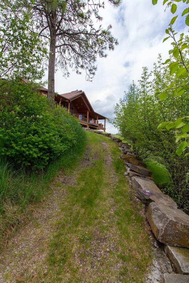 34520 Rocky Point Rd, Polson, MT 59860 - view of yard