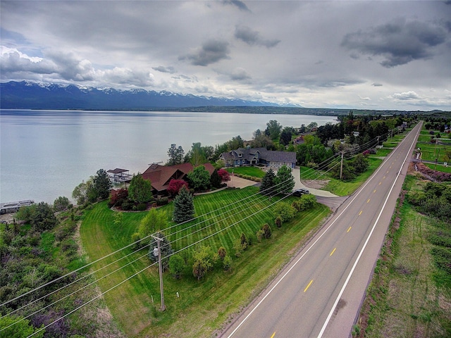 34520 Rocky Point Rd, Polson, MT 59860 - bird's eye view of a nearby body of water