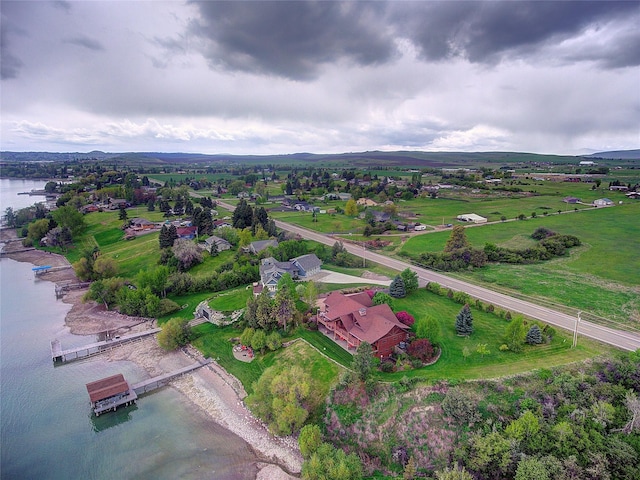 34520 Rocky Point Rd, Polson, MT 59860 - aerial view of a nearby body of water