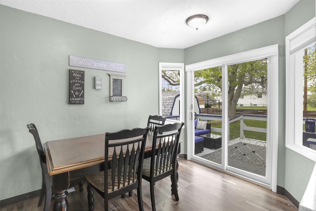 501 23rd Ave NE, Great Falls, MT 59404 - dining space with wood finished floors and baseboards