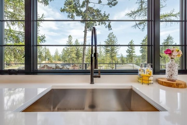 111 Blacktail Loop, Lakeside, MT 59922 - kitchen view of a sink