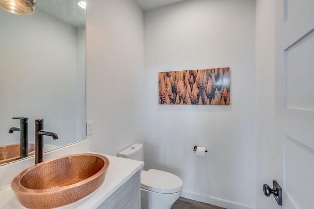 111 Blacktail Loop, Lakeside, MT 59922 - bathroom featuring toilet and vanity