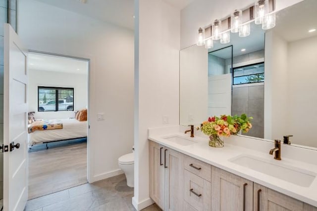 111 Blacktail Loop, Lakeside, MT 59922 - bathroom featuring double vanity and ensuite bathroom