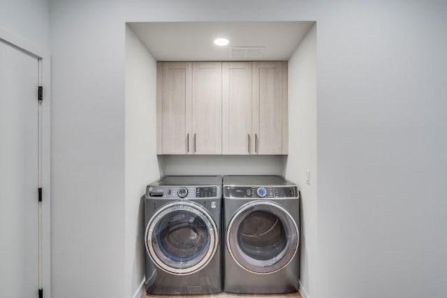 111 Blacktail Loop, Lakeside, MT 59922 - washroom with separate washer and dryer and cabinet space