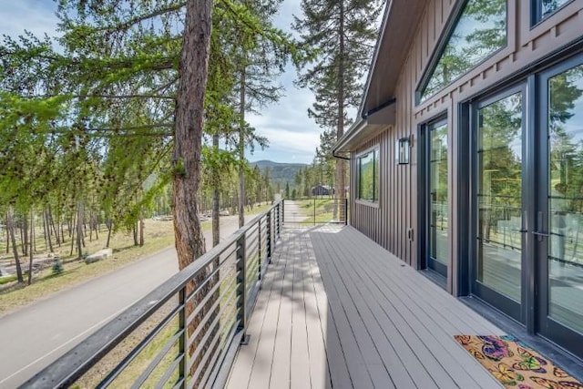 111 Blacktail Loop, Lakeside, MT 59922 - view of deck