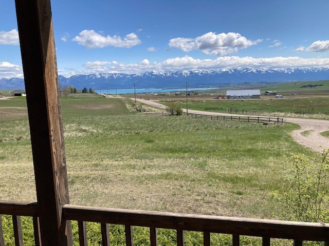 42984 Flathead View Dr, Polson, MT 59860 - mountain view featuring rural landscape and a pastoral area
