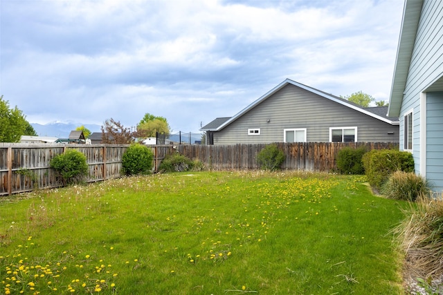 view of yard