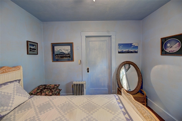 110 N 2nd Ave, Hot Springs, MT 59845 - bedroom with radiator and baseboards