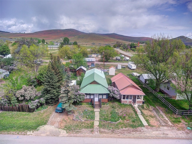 110 N 2nd Ave, Hot Springs, MT 59845 - bird's eye view of a mountain backdrop