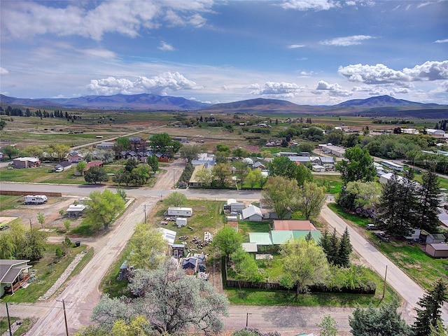 110 N 2nd Ave, Hot Springs, MT 59845 - drone / aerial view of a mountainous background