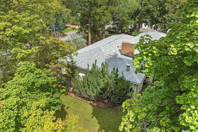 view of subject property