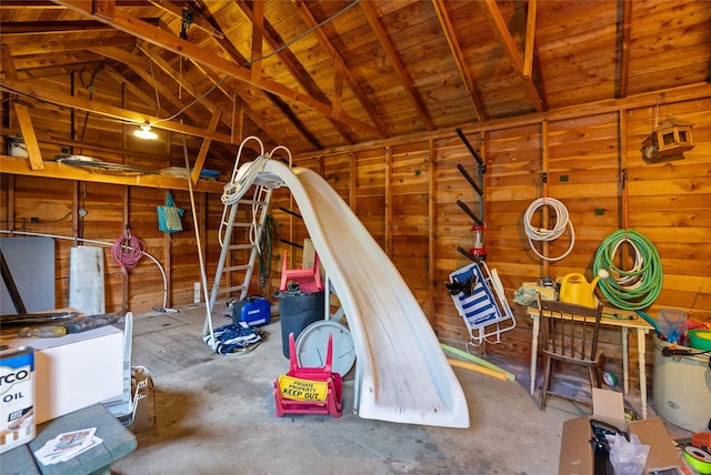 15222 Mt Highway 35, Bigfork, MT 59911 - misc room with wooden walls and wood ceiling