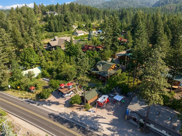 15222 Mt Highway 35, Bigfork, MT 59911 - drone / aerial view of a forest