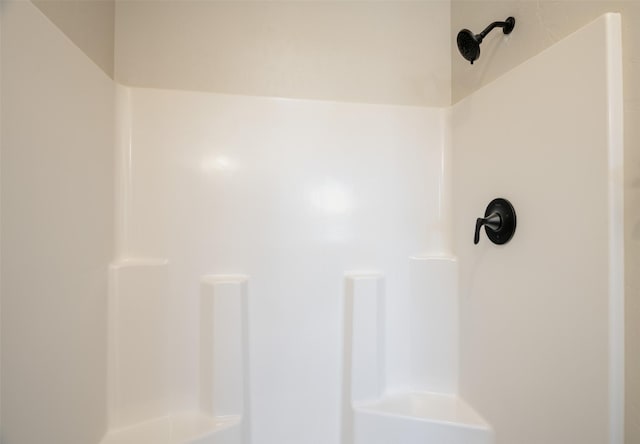 bathroom view of a shower