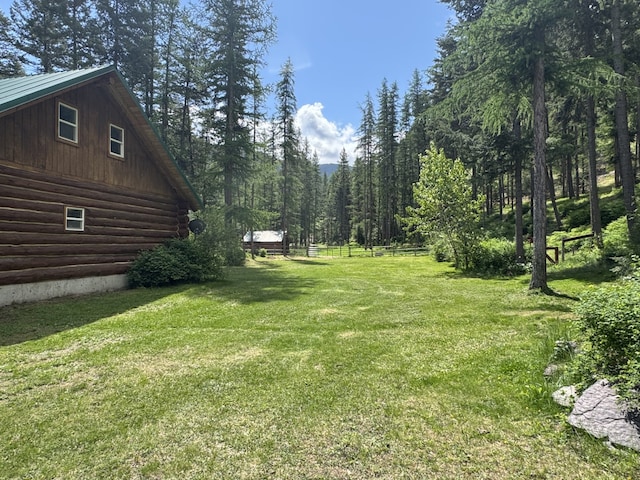 2041 Petty Creek Rd, Alberton, MT 59820 - view of yard with a view of trees