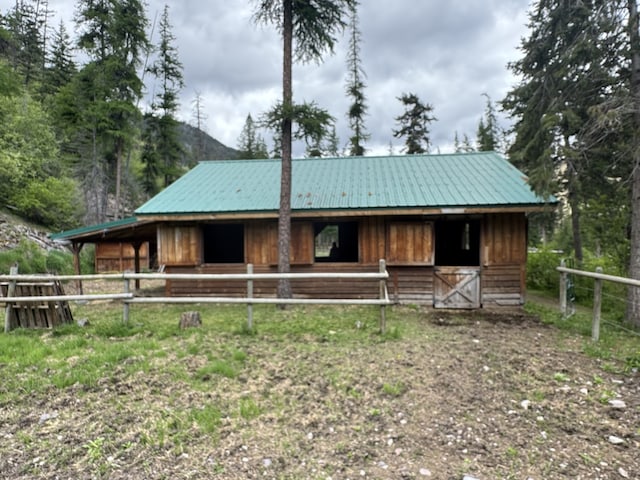 2041 Petty Creek Rd, Alberton, MT 59820 - view of stable