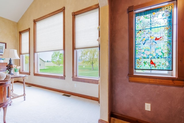4340 Fox View Loop, Helena, MT 59602 - carpeted office with plenty of natural light, baseboards, and vaulted ceiling